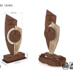 Μετάλιο σε ξύλο ή Πλεξι Γκλας