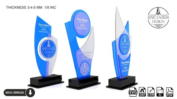 Μετάλιο σε ξύλο ή Πλεξι Γκλας