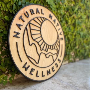 3D Στρογγυλό Λογότυπο Επιχείρησης