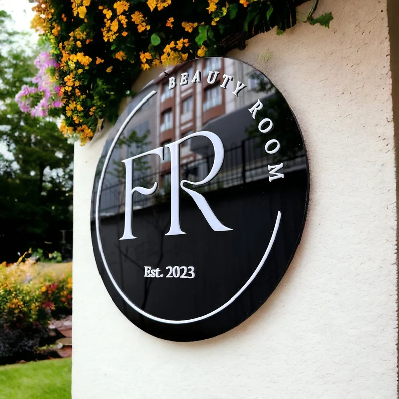 3D Στρογγυλό Λογότυπο Επιχείρησης