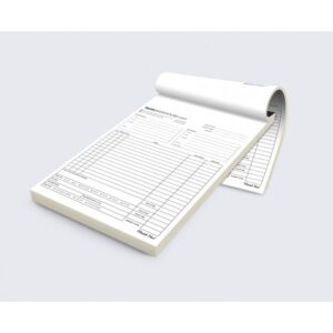 Μπλόκ χημικό χαρτί με εκτύπωση