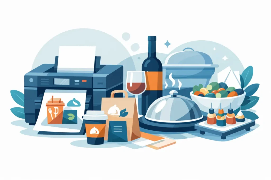 Εκτυπώσεις για catering που δουλεύουν